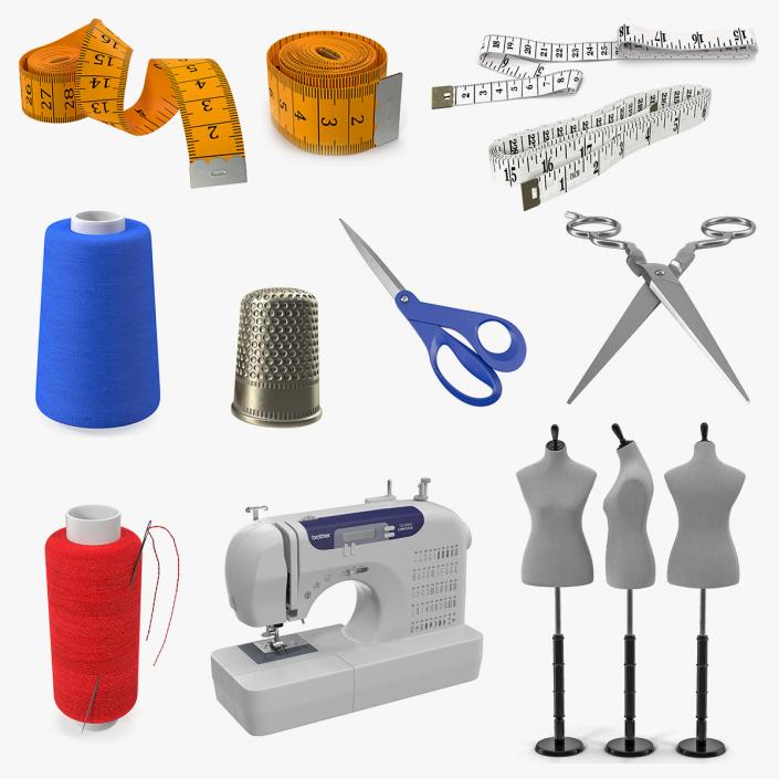 Sewing Collection 3 3D model