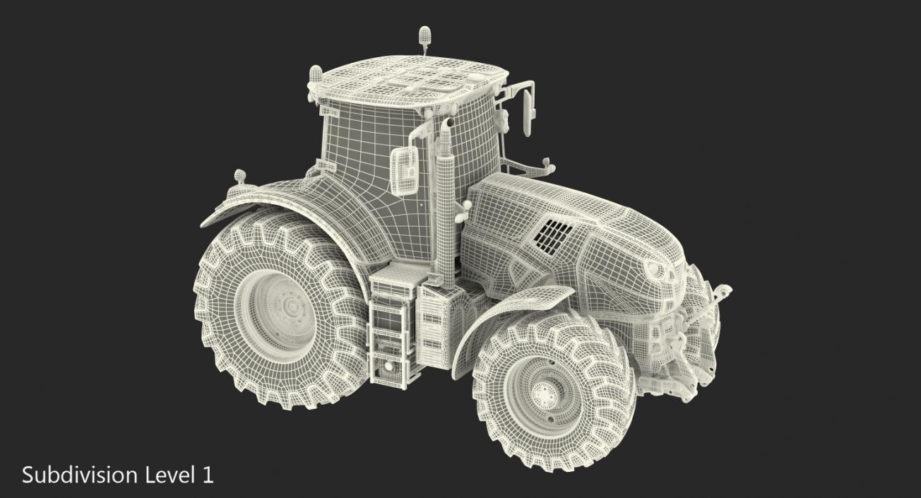 3D Tractor Dirty Generic