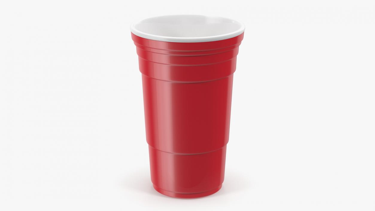 3D Reusable Plastic Party Cup