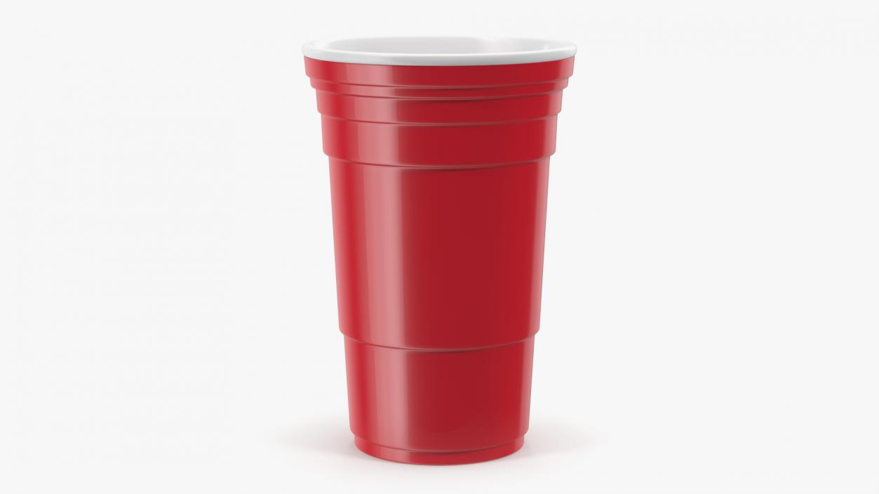 3D Reusable Plastic Party Cup