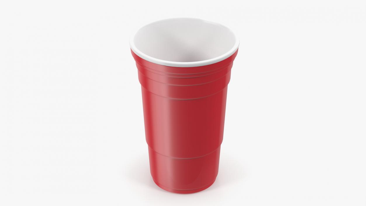 3D Reusable Plastic Party Cup