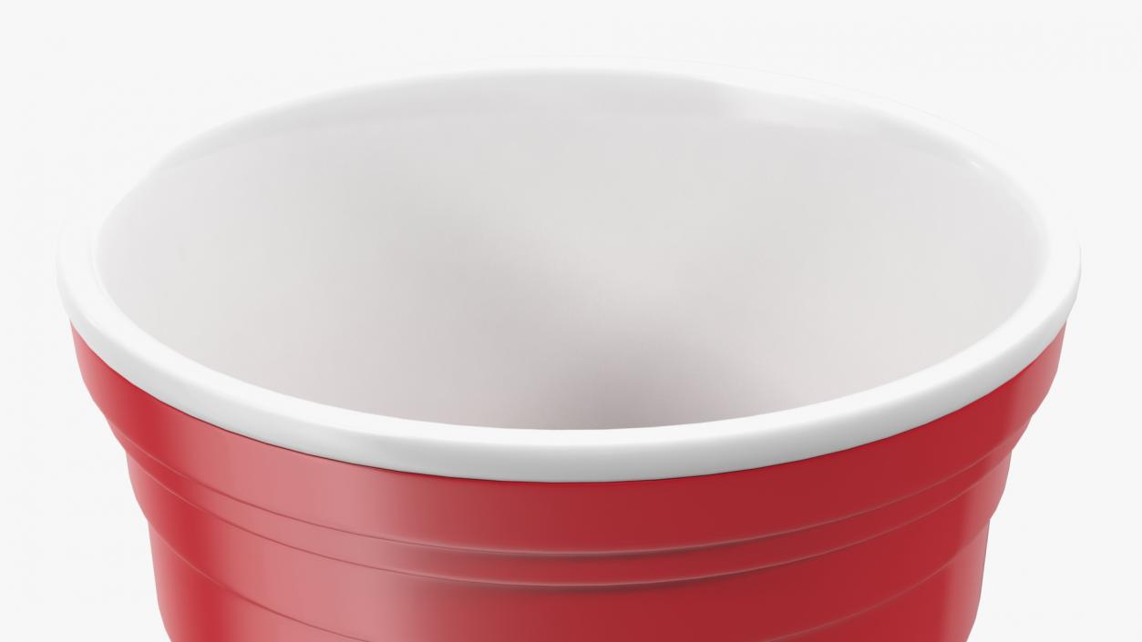 3D Reusable Plastic Party Cup