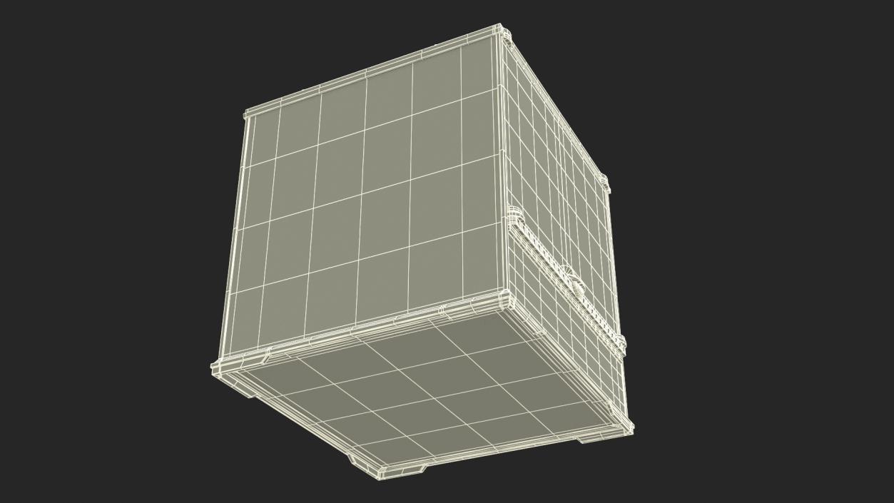 Small Empty Cubic Terrarium 3D