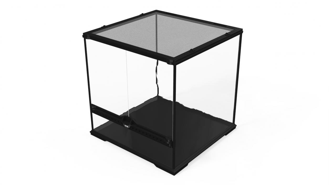 Small Empty Cubic Terrarium 3D