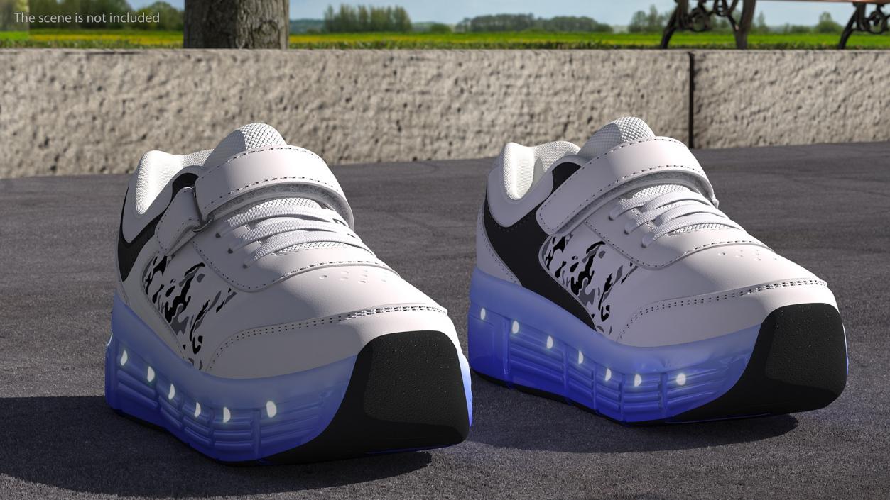 Shoes Light White 3D