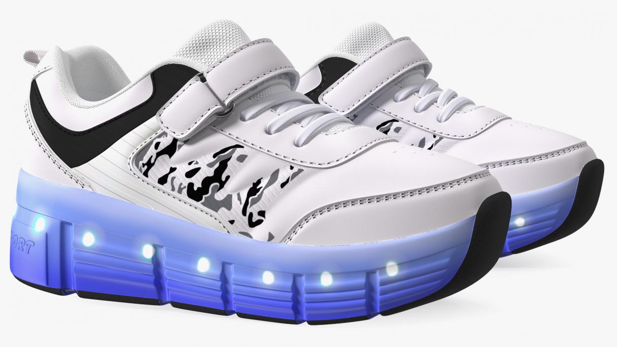 Shoes Light White 3D