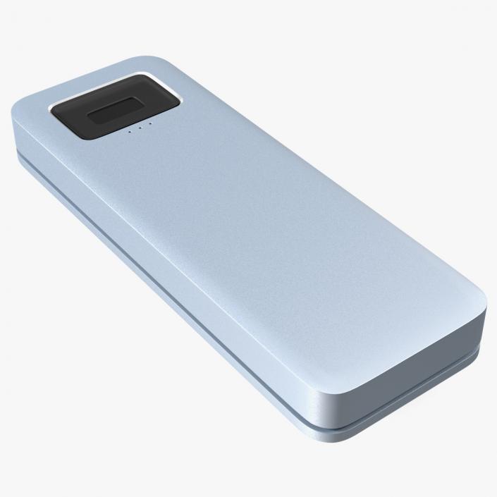 3D model SSD Drive Fingerprint Scanner Protection