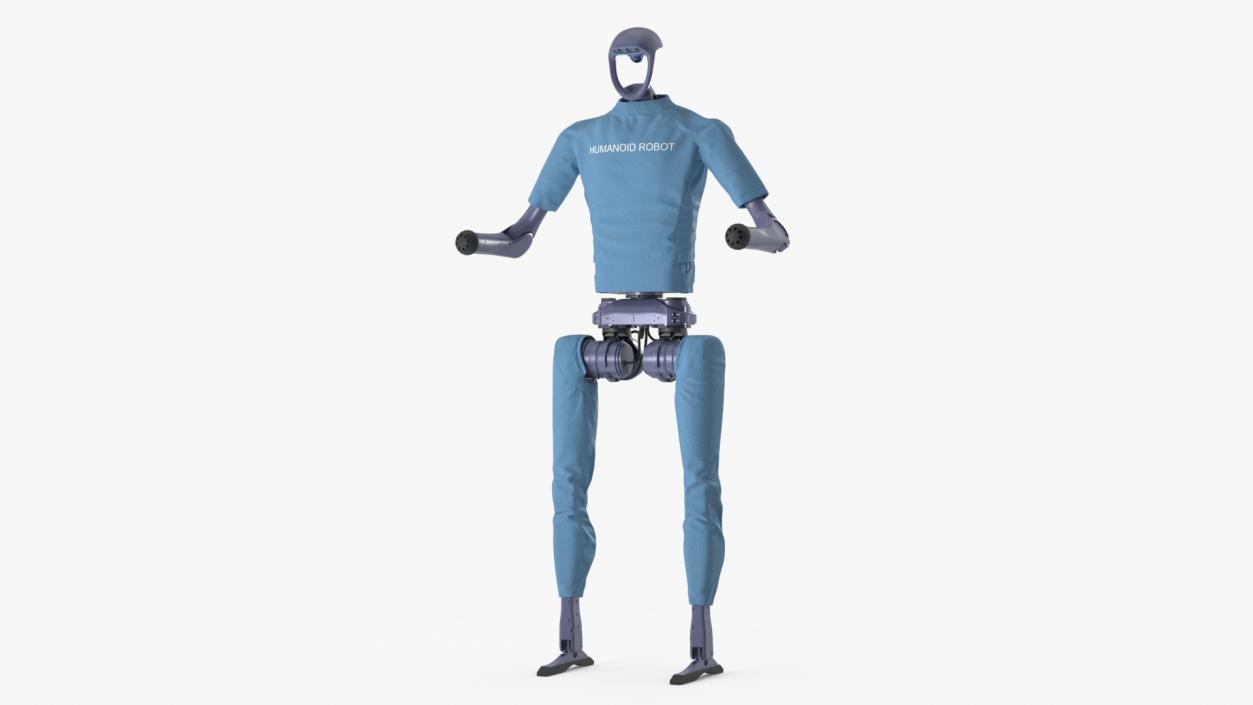 3D model Autonomous Humanoid Robot