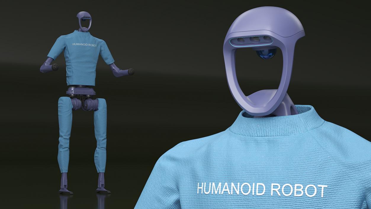 3D model Autonomous Humanoid Robot