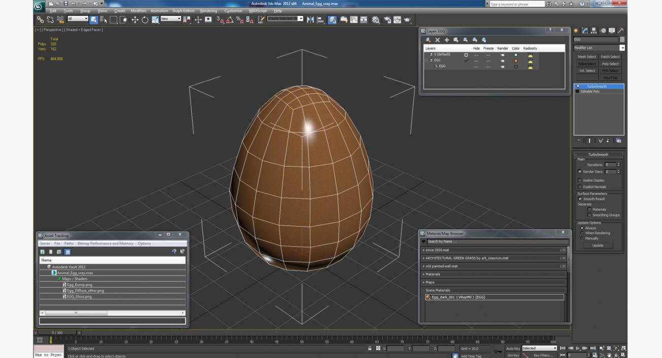 3D model Animal Egg