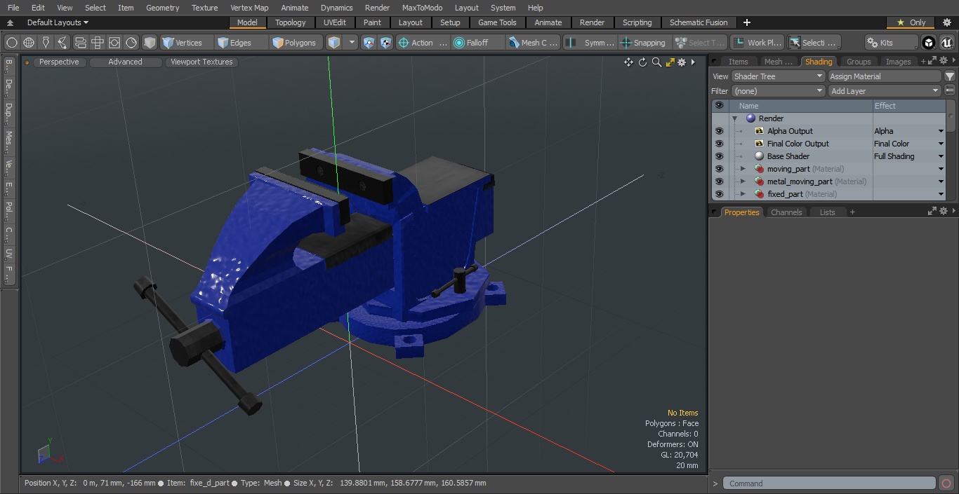 3D General Purpose Bench Vise