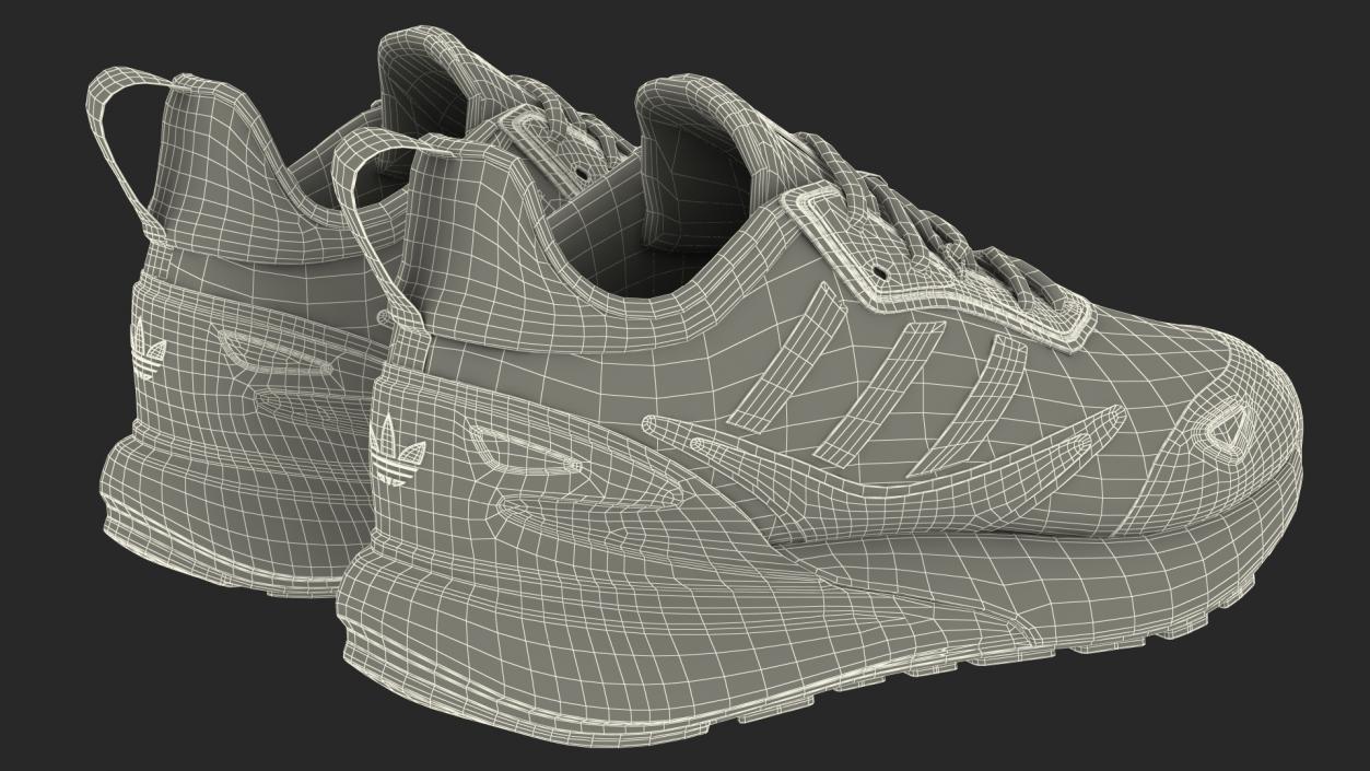 Adidas ZX 2K Boost Shoes 3D model