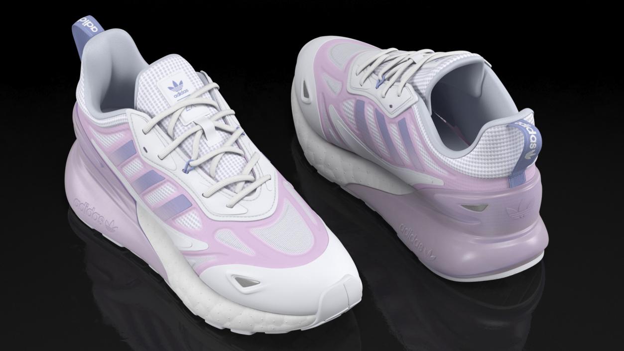 Adidas ZX 2K Boost Shoes 3D model