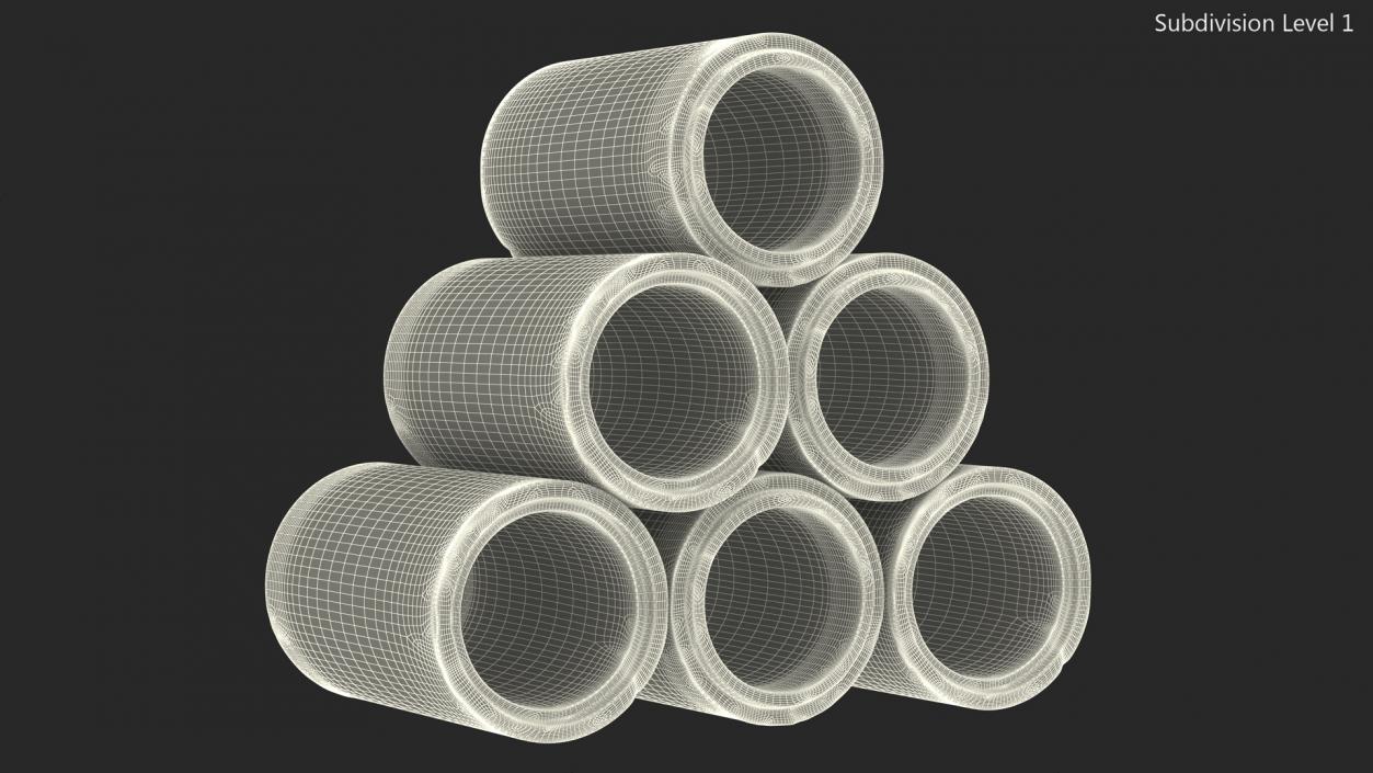 Concrete Drainage Pipe 3D