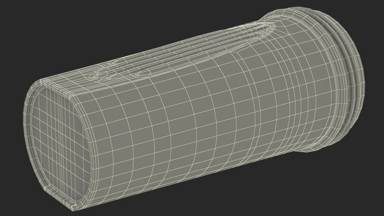 Protein Shaker Bottle Disassembled 3D model