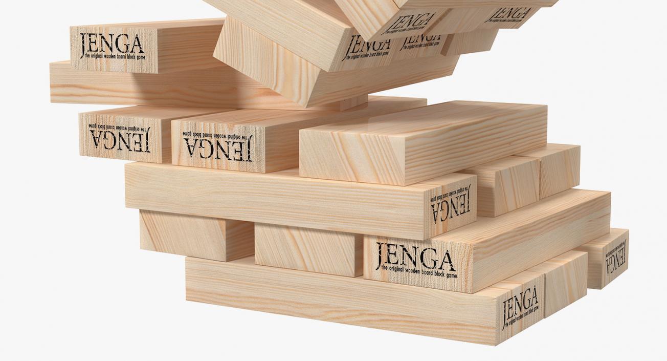 Jenga Tower Collection 3D