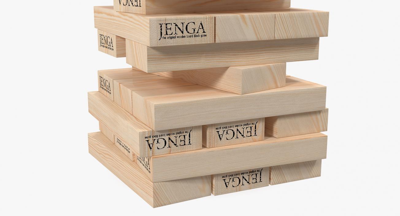 Jenga Tower Collection 3D