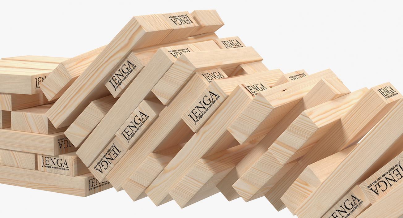 Jenga Tower Collection 3D