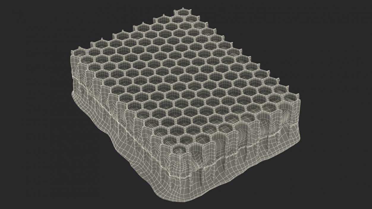 Honeycombs Set 3D model