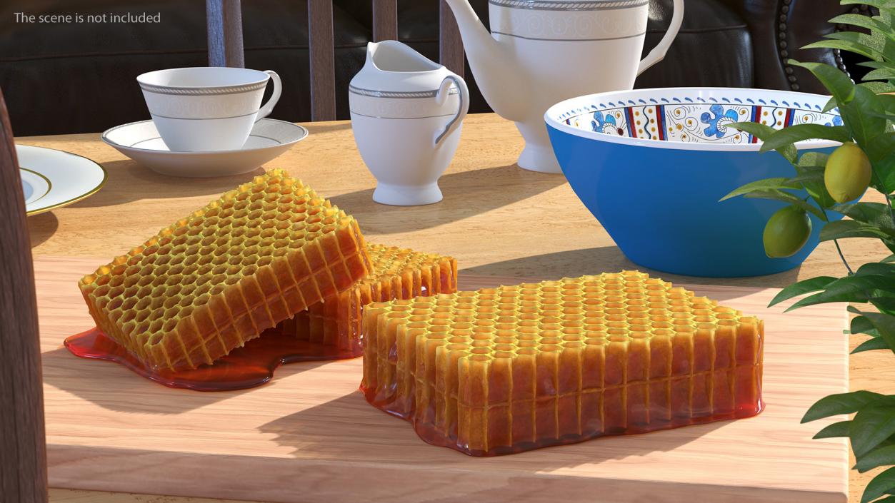 Honeycombs Set 3D model