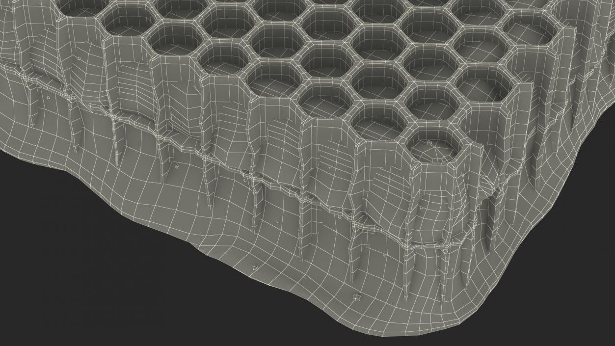 Honeycombs Set 3D model