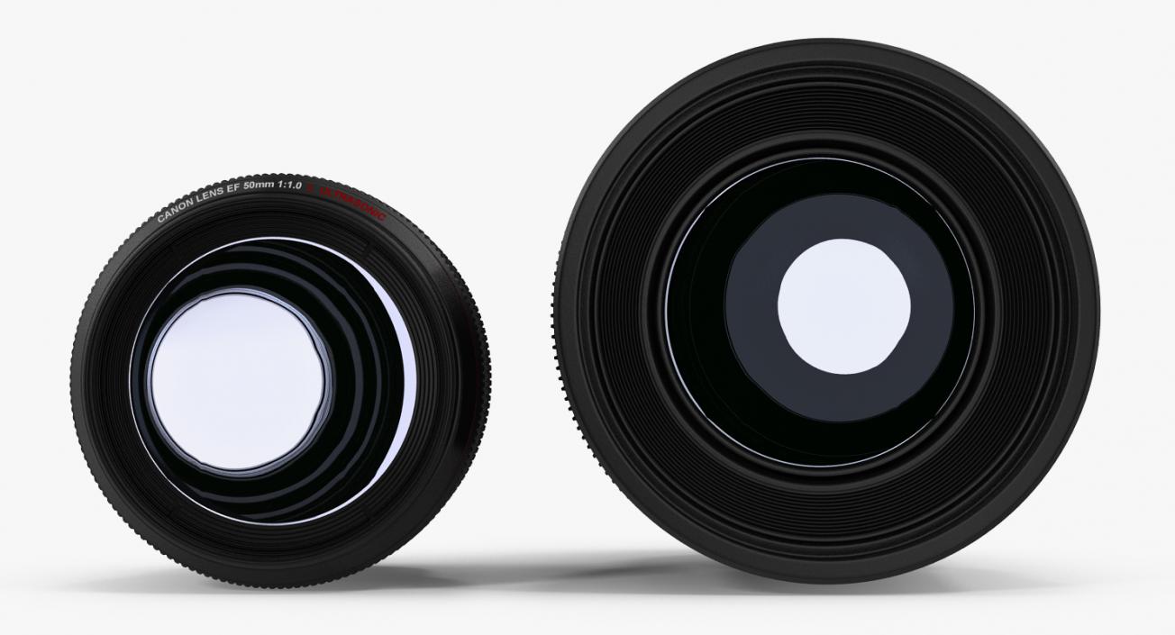 3D Canon Lens Collection