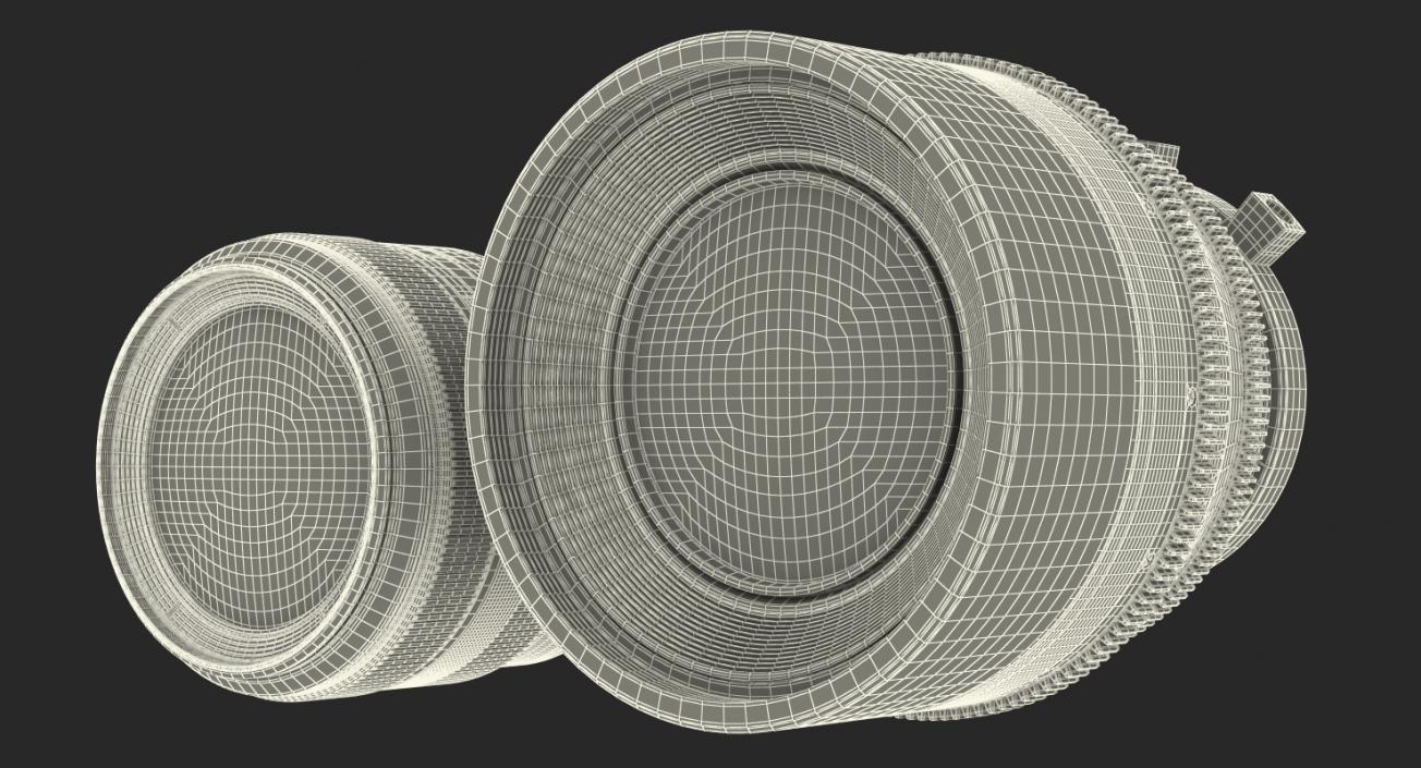 3D Canon Lens Collection