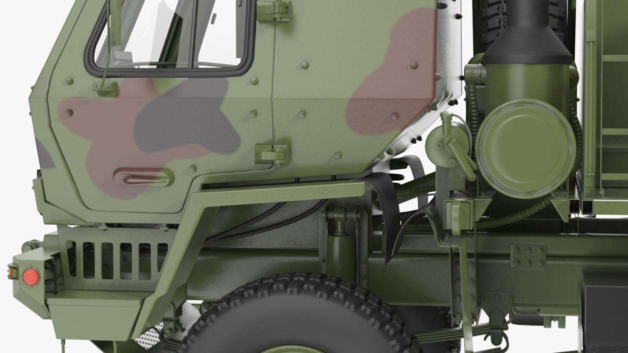 3D model Oshkosh FMTV 10 Ton Dump Truck Camo