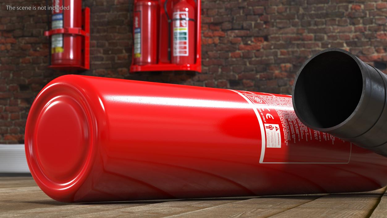 Fire Safety SG 5Kg CO2 Marine Fire Extinguisher 3D