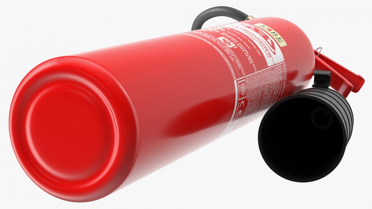 Fire Safety SG 5Kg CO2 Marine Fire Extinguisher 3D