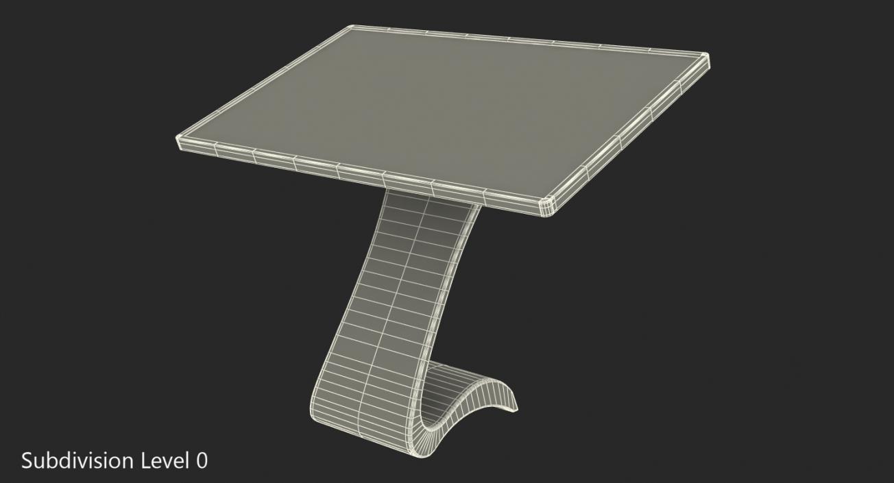 Multi Touch Information Kiosk 3D model