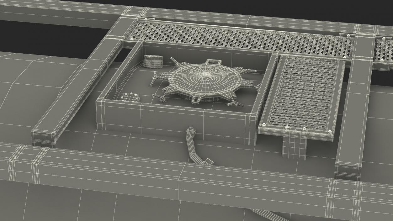 Standard ISO Tank Container 3D