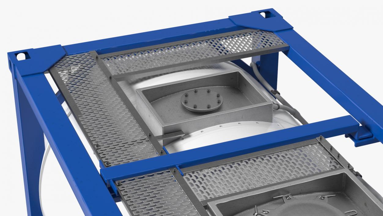 Standard ISO Tank Container 3D