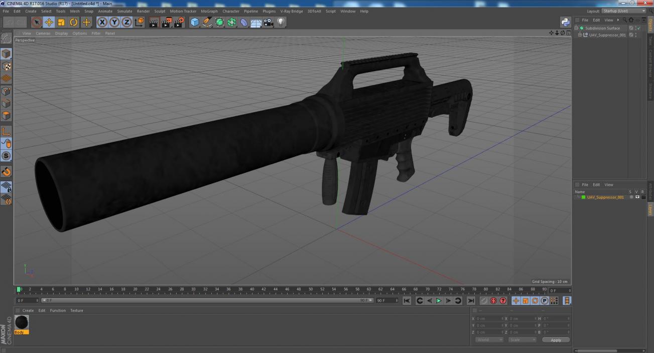 UAV Suppressor 3D model