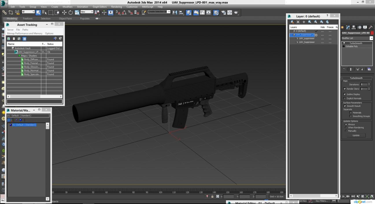 UAV Suppressor 3D model