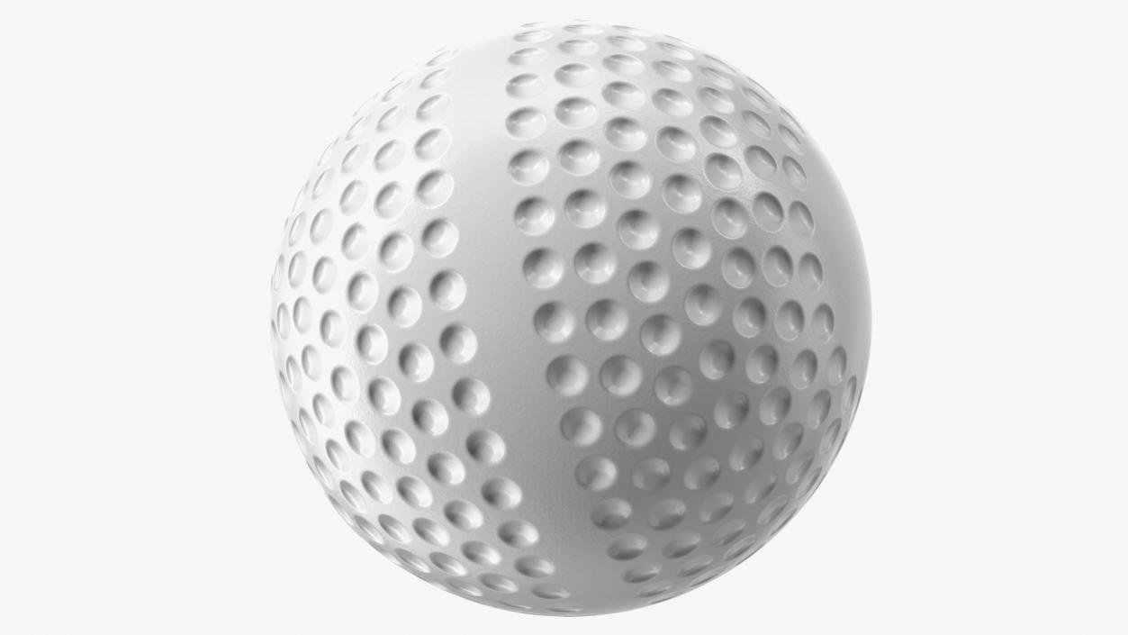 3D Field Hockey Ball White model