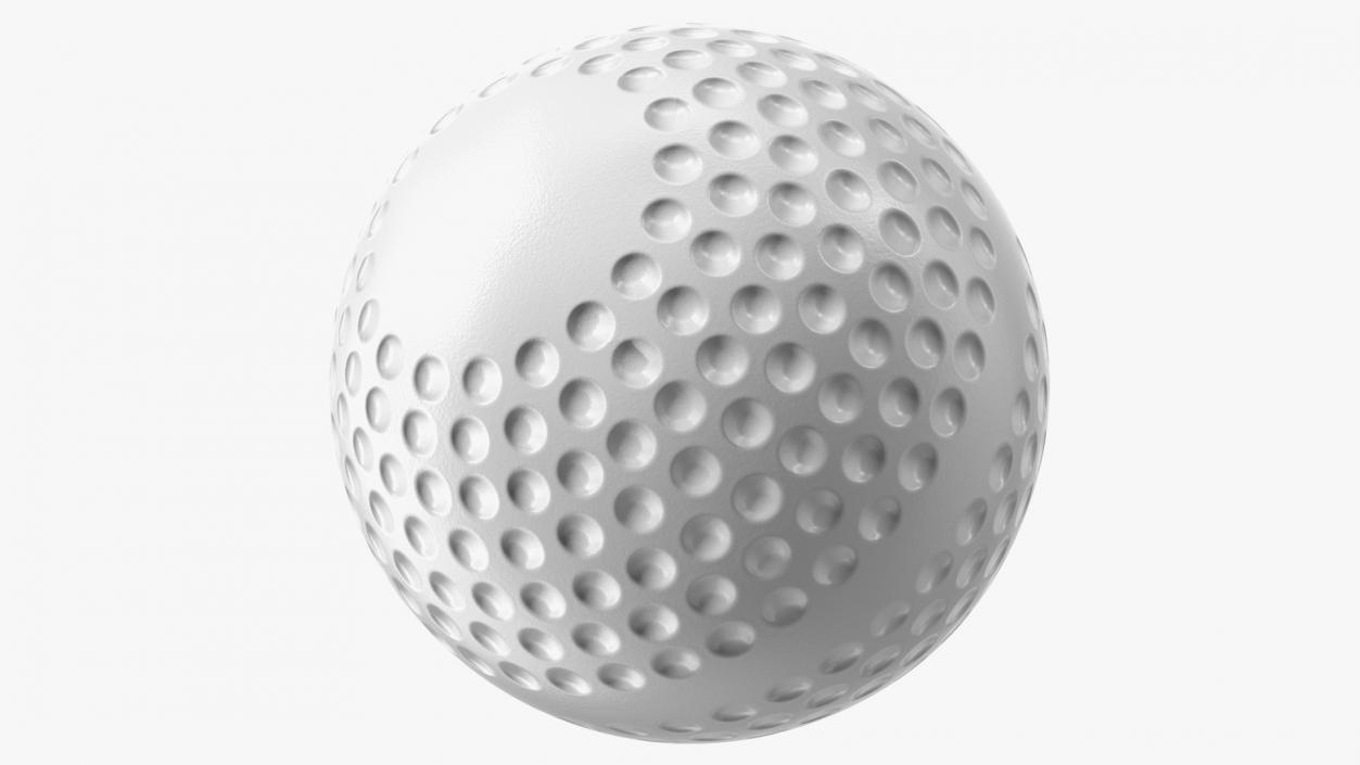 3D Field Hockey Ball White model