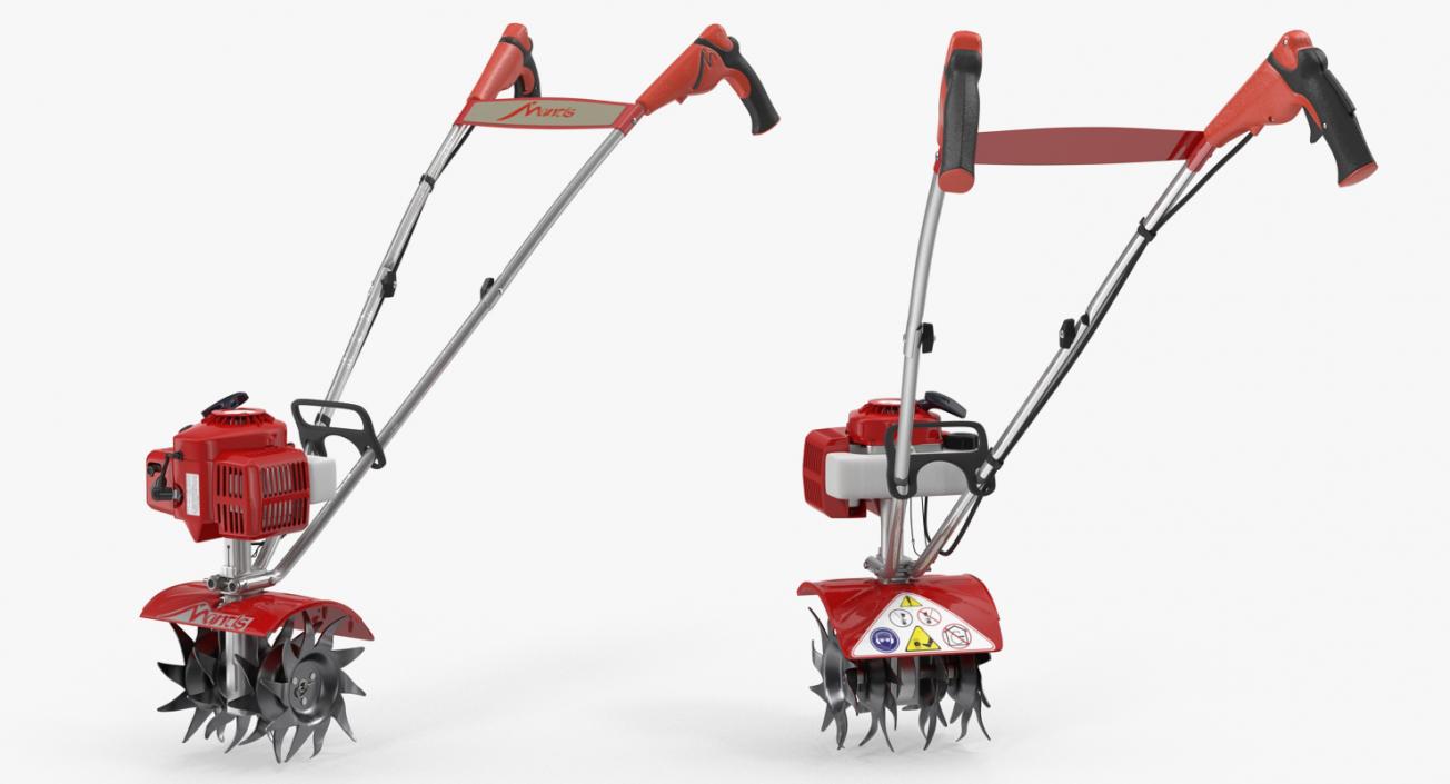 Compact Tiller Cultivator Mantis 3D