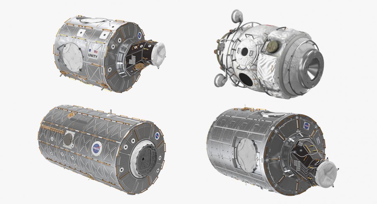 ISS Modules Collection 2 3D model