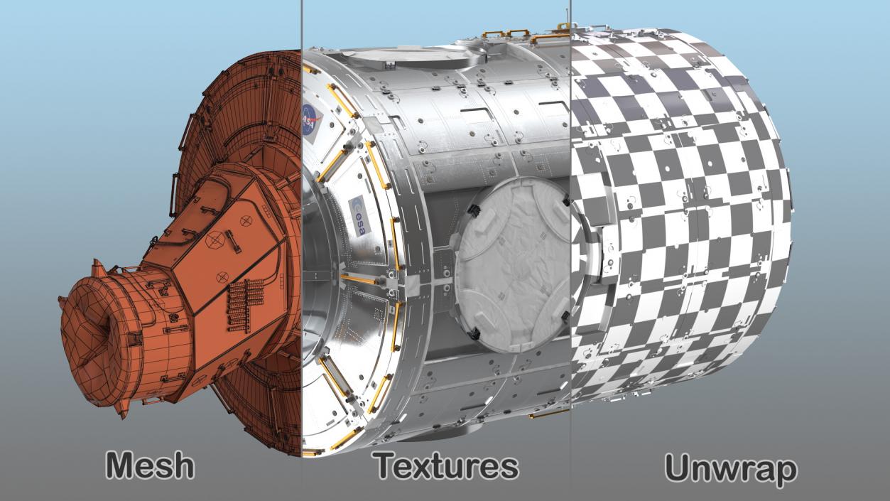 ISS Modules Collection 2 3D model