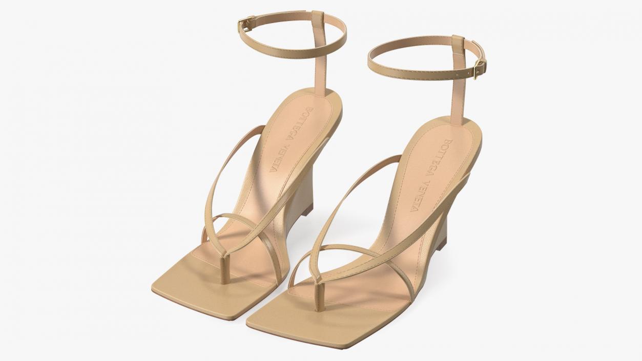 Brand Sandals Collection 3D model