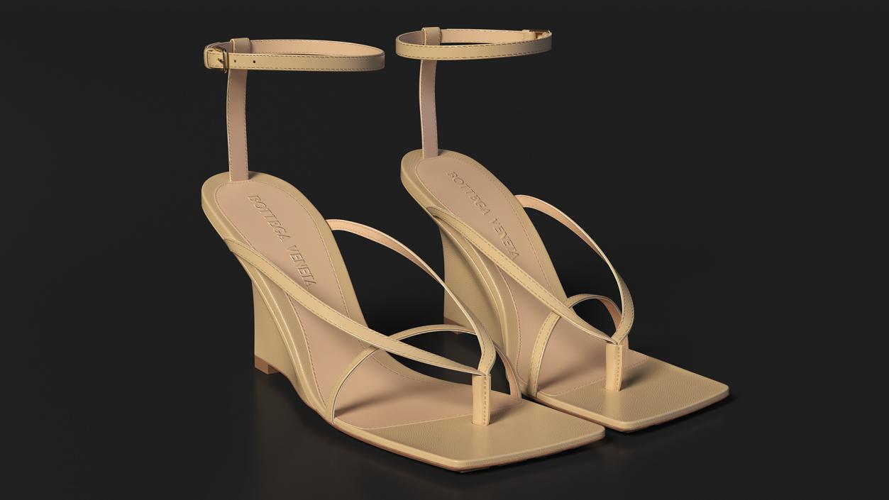 Brand Sandals Collection 3D model