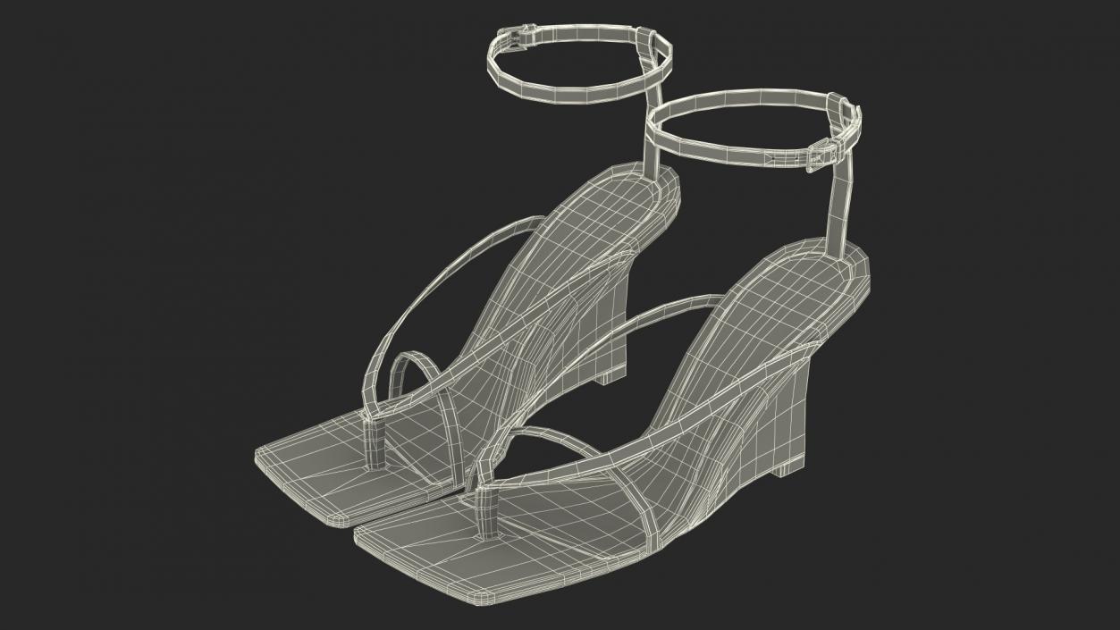 Brand Sandals Collection 3D model