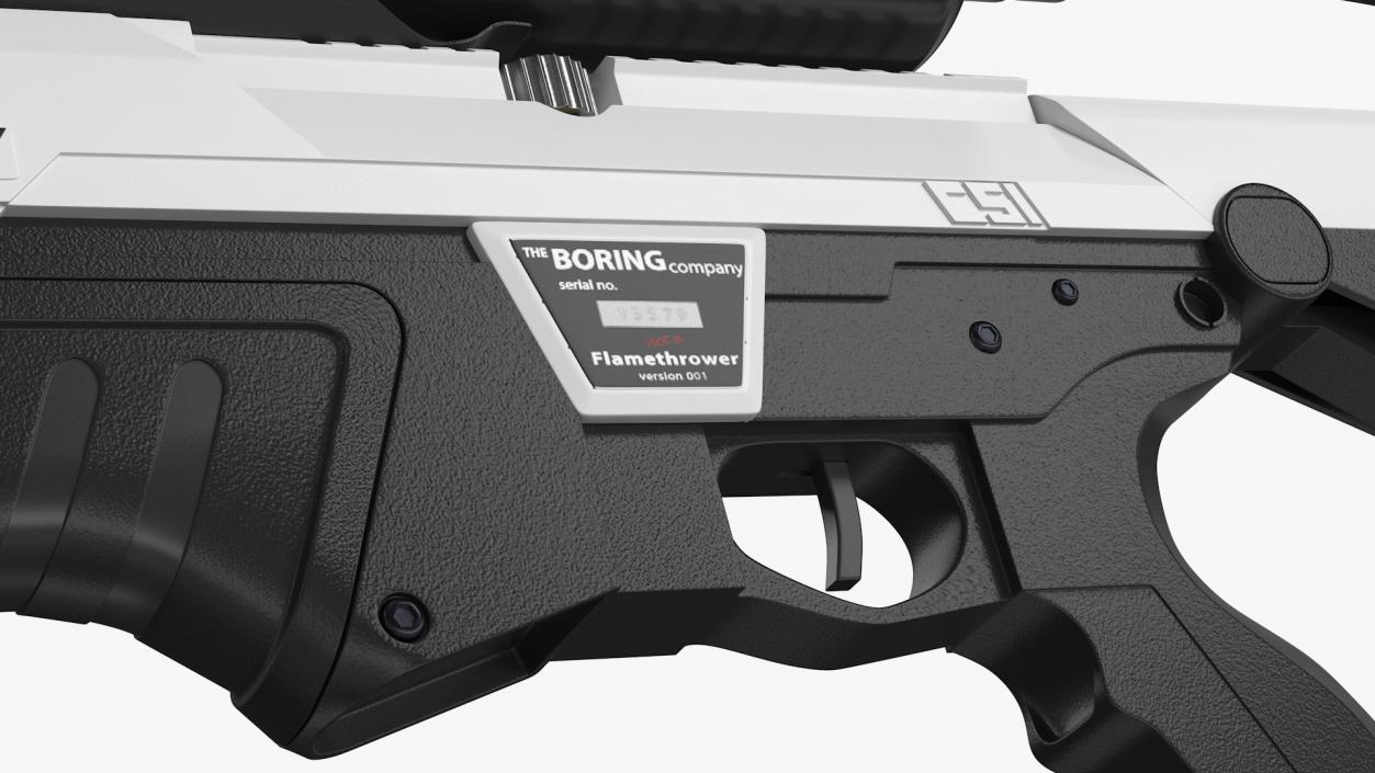 The Boring Company Not A Flamethrower 3D