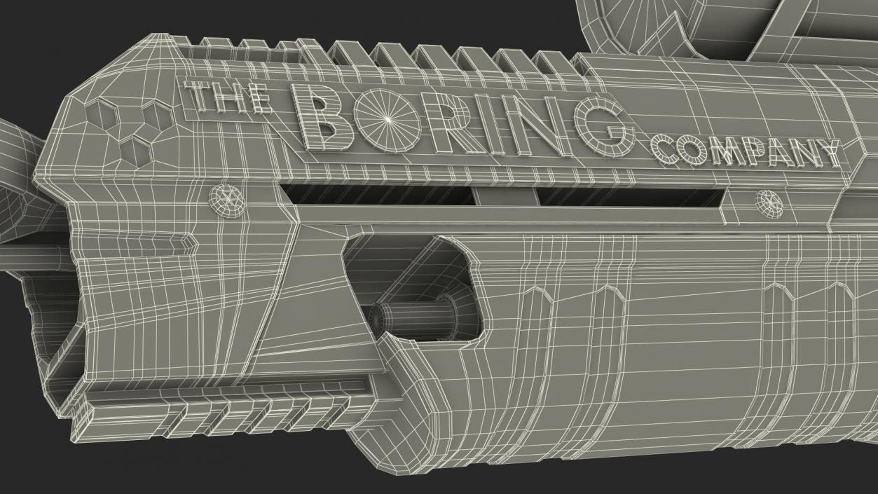 The Boring Company Not A Flamethrower 3D