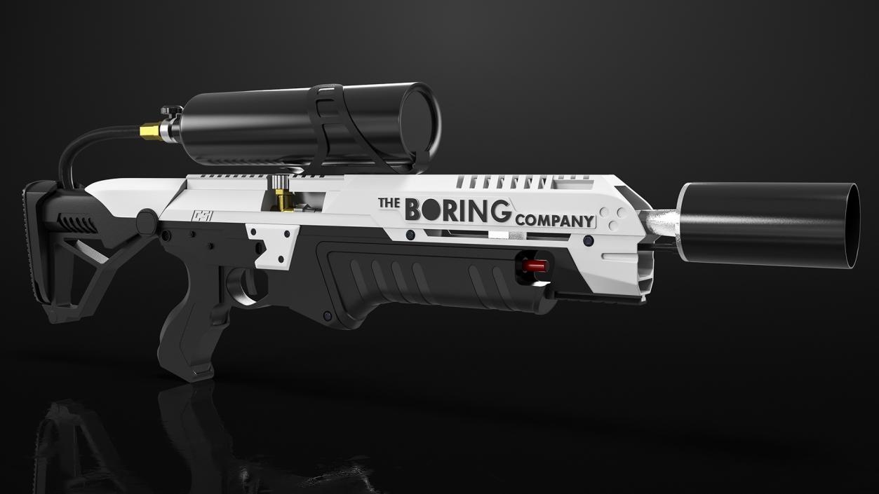 The Boring Company Not A Flamethrower 3D