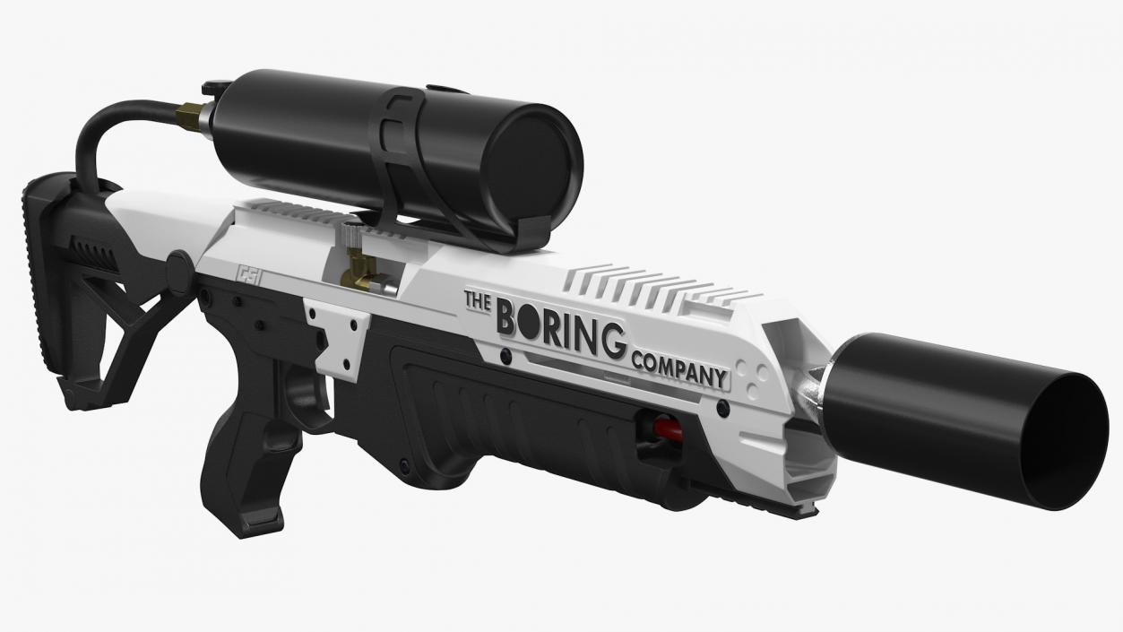 The Boring Company Not A Flamethrower 3D