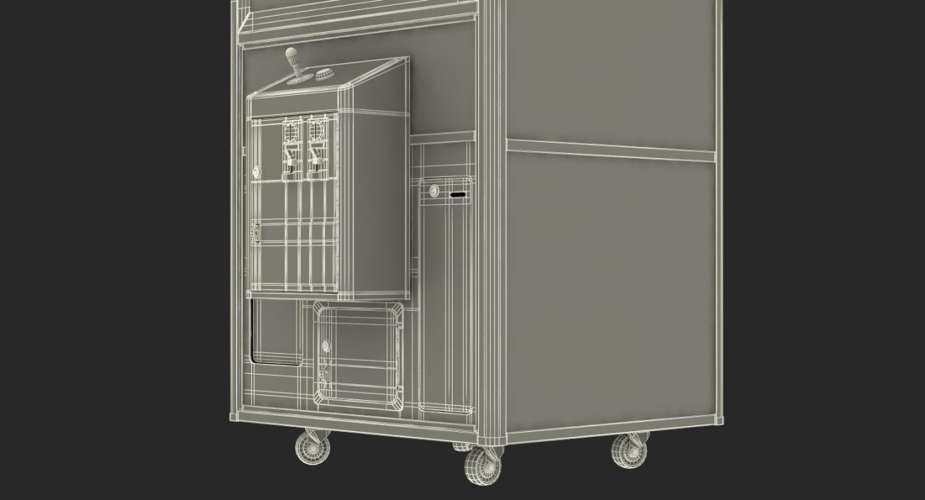 3D Arcade Games Collection model