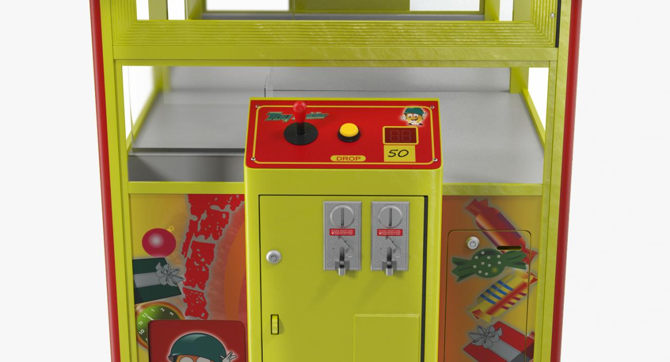 3D Arcade Games Collection model