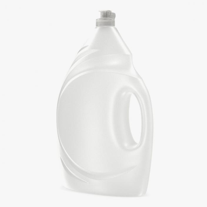 Plastic Bottle for Dish Soap Empty 3D model